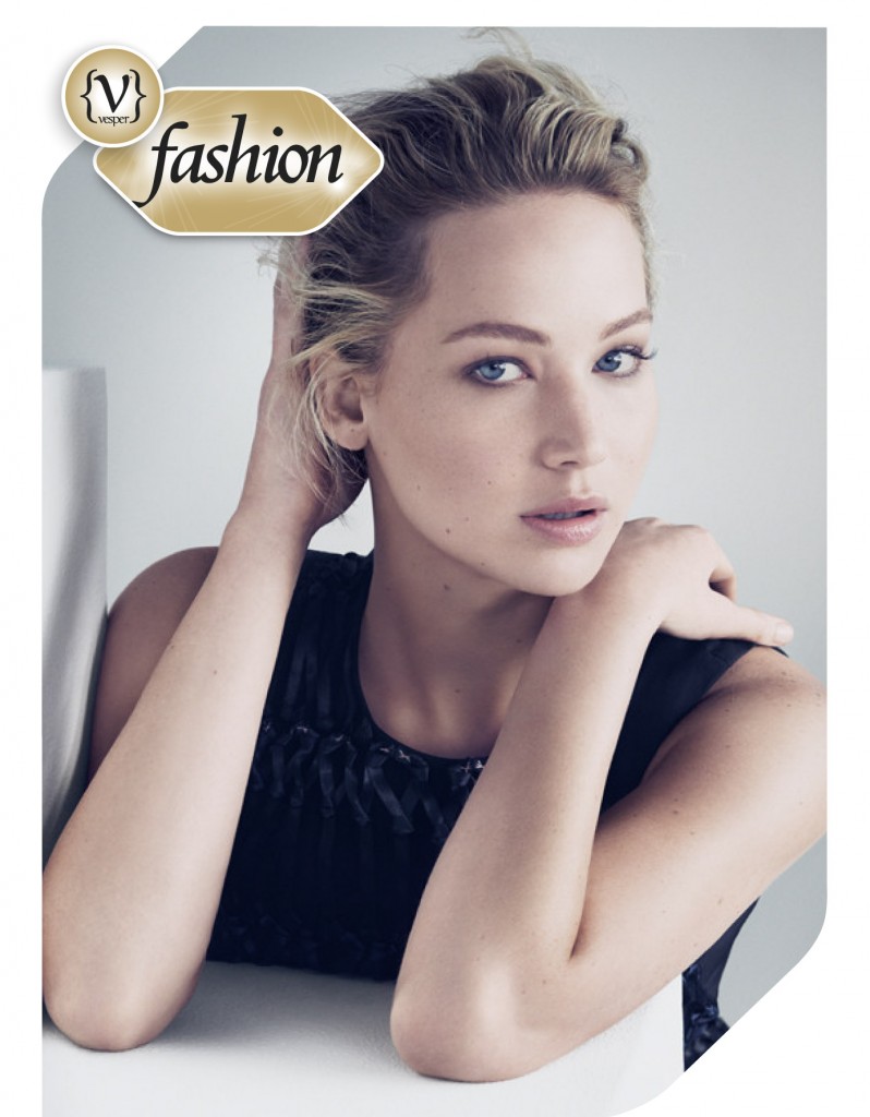 Jennifer Lawrence Be Dior - Vesper Fashion & Art Magazine