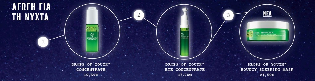 The body shop drops of youth mask - VESPER gr Magazine