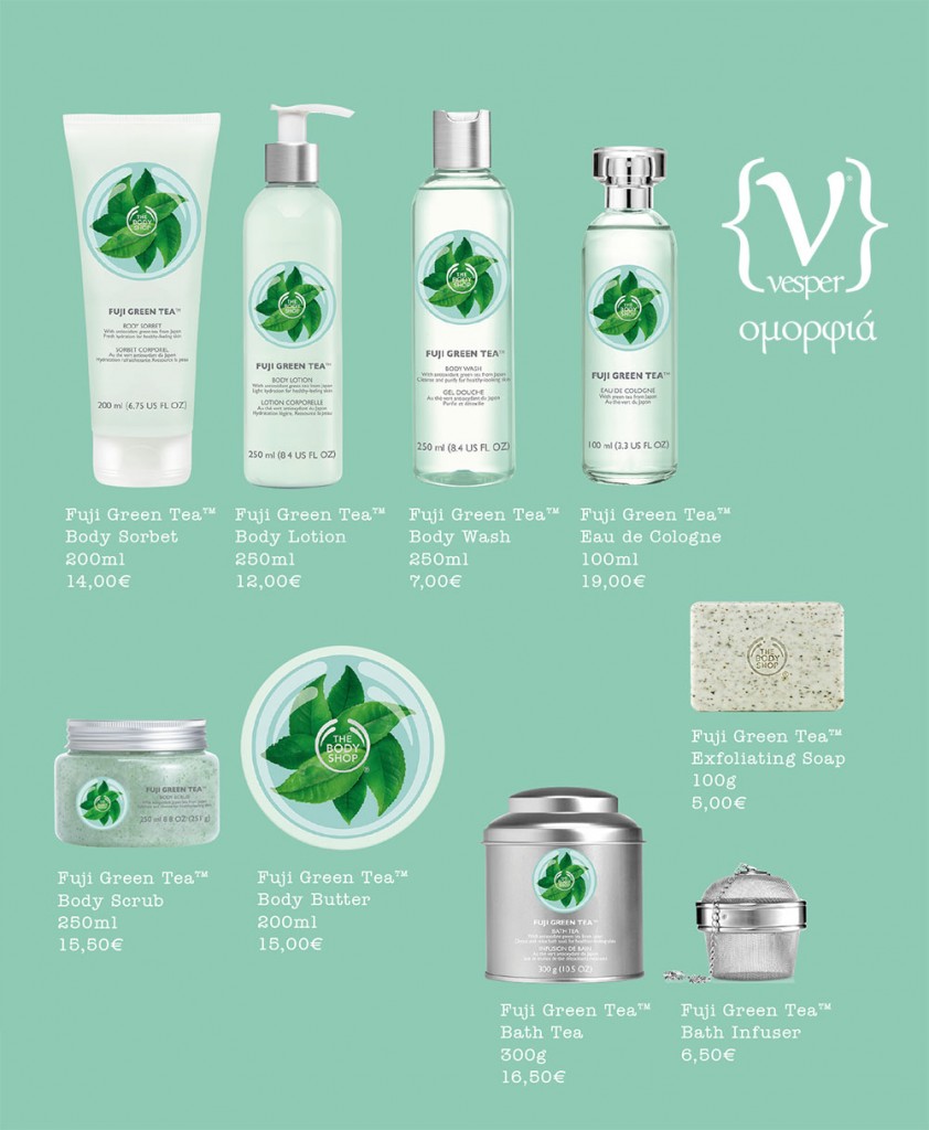 The Body Shop - Fuji Green Tea Ceremony - VESPER gr Magazine