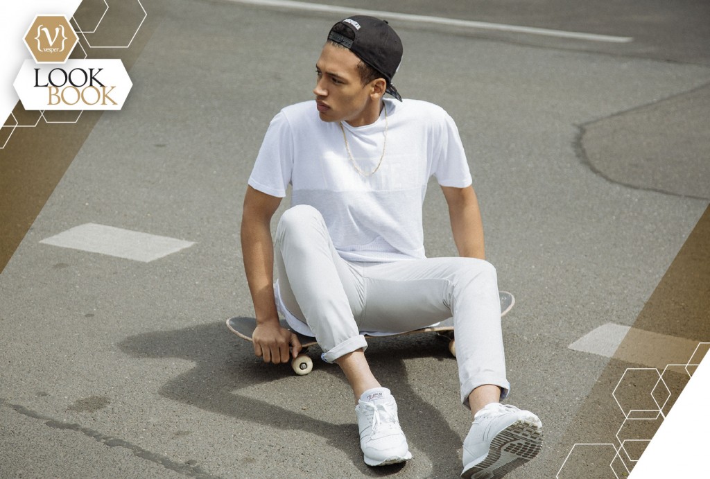PULL&BEAR - Urban White - VESPER gr Magazine