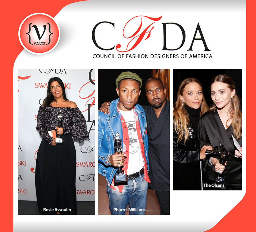 CFDA FASHION AWARDS 2015 - Vesper Magazine