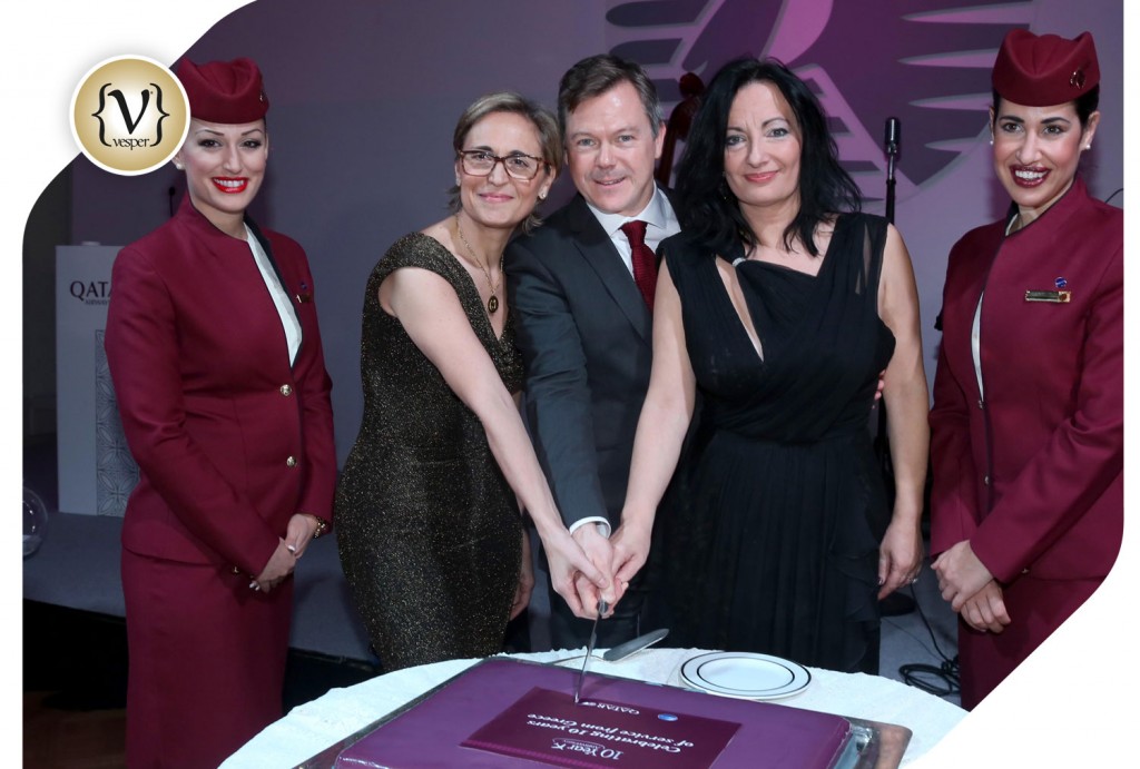 QATAR AIRWAYS 10 years of success in Greece - VESPER gr Magazine