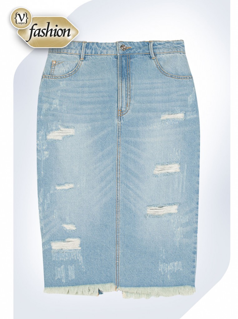 Ripped Denim by Stradivarius - VESPER gr Magazine