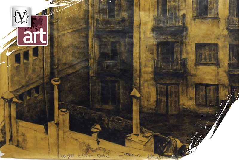 έκθεση Ζωγραφίζοντας (σ)το Αρχιτεκτόνημα - VESPER gr Magazine