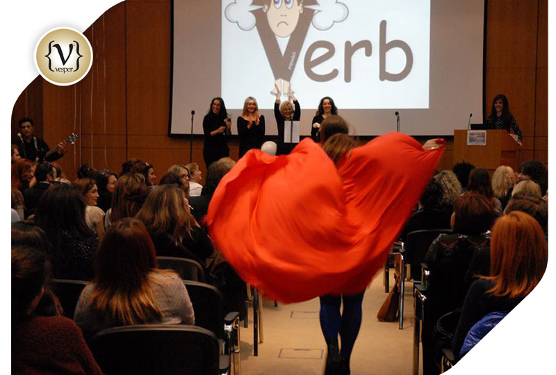 Από το σεμινάριο "Enlish Tricks 4 U" στο Μέγαρο Μουσικής.