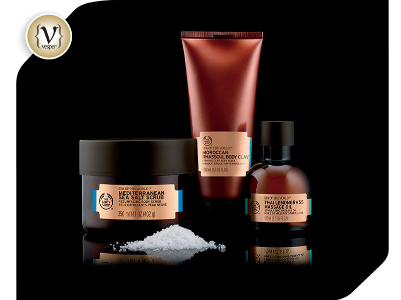 "Spa of the World" The body shop - VESPER gr Magazine