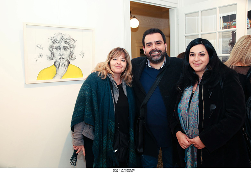 Λαμπερά εγκαίνια για την έκθεση "IndepArt2016"