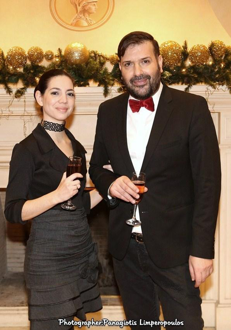 Εορταστικό cocktail στο Εντευκτήριο του Πανεπιστημίου Αθηνών από τον Μιχαήλ Ρωμανό