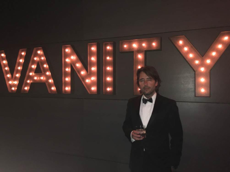 Ο Κωνσταντίνος Γέρου στο party του Vanity Fair 2017