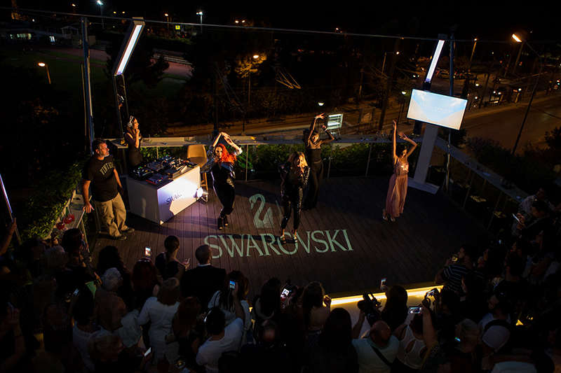 Η λαμπερή βραδιά της παρουσίασης της φθινοπωρινής συλλογής Swarovski