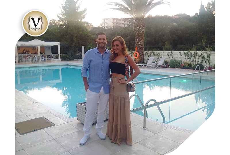 O Αλέξανδρος Μπουρδούμης στο Corfu Palma Boutique Hotel