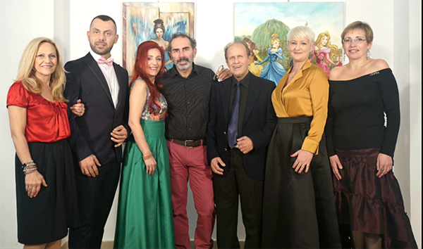 Έκθεση Τέχνης για το Χατζηπατέρειο Ίδρυμα στα εγκαίνια της MegArt Gallery