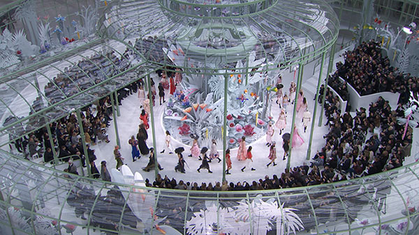 Chanel Grand Palais decors