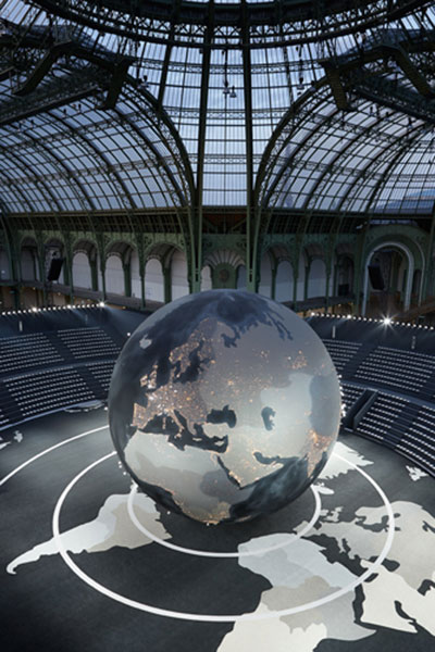 Chanel Grand Palais decors