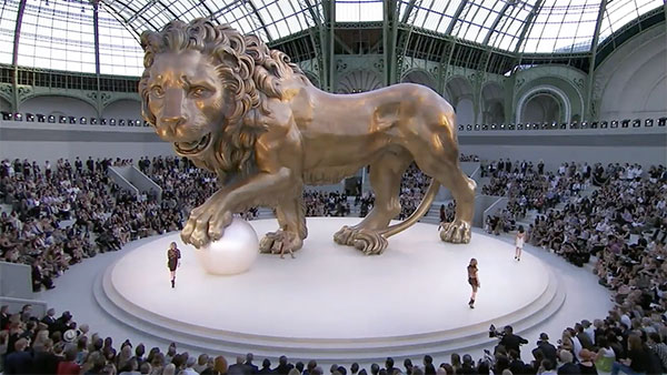 Chanel Grand Palais decors