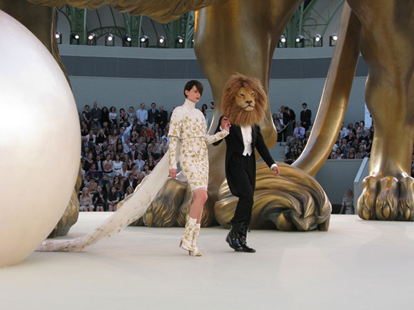 Chanel Grand Palais decors
