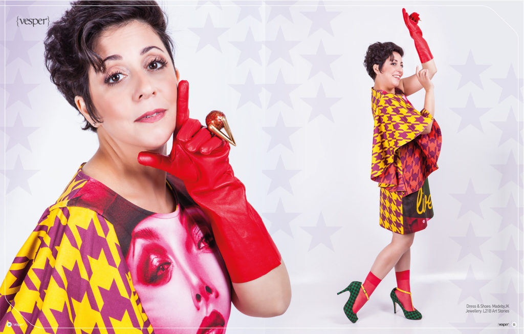 Άνδρη Θεοδότου - ηθοποιός - συνέντευξη