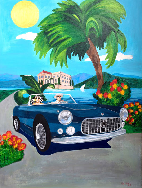 «L’été», ατομική έκθεση της Φένυς Μπούζα στις Σπέτσες