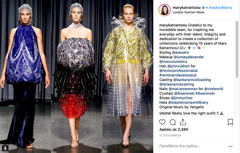 Mary Katrantzou - 10 years - SS18