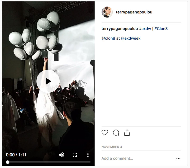 Clon8 platho fashion show - Athens Xclusive Designers Week