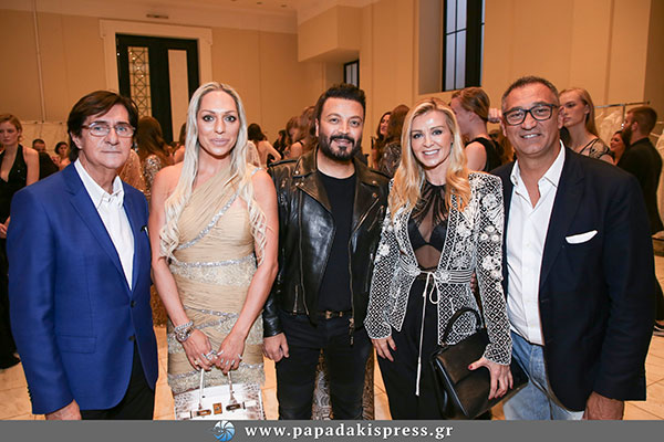ZUHAIR MURAD AthensXclusive designers week - ΧΑΡΗΣ ΤΣΙΜΟΓΙΑΝΝΗΣ ΡΟΗ ΑΠΟΣΤΟΛΟΠΟΥΛΟΥ ZUHAIR MURAD ΤΟΝΙΑ ΦΟΥΣΕΚΗ ΓΙΩΡΓΟΣ ΝΤΑΒΛΑΣ