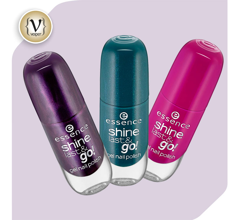 Shine last & go! το νέο quick dry gel από την essence