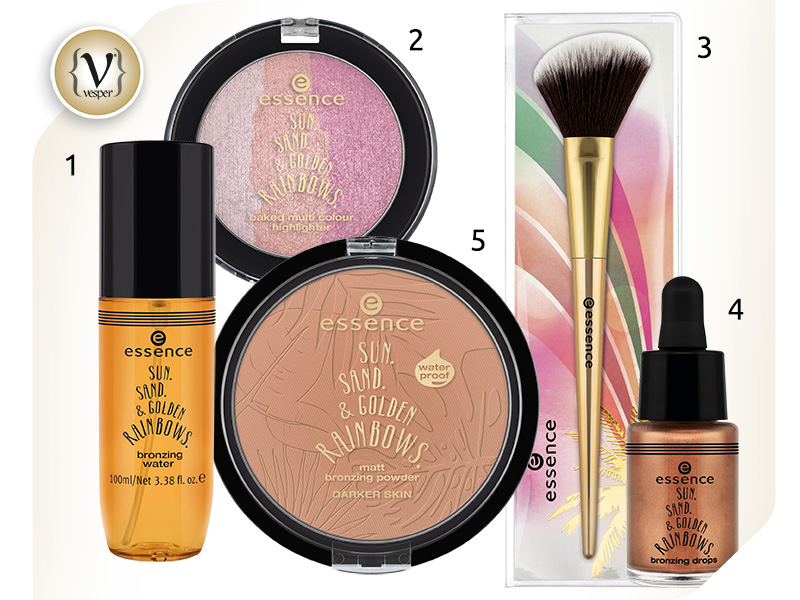 "sun. sand. & golden rainbows." trend edition από την essence