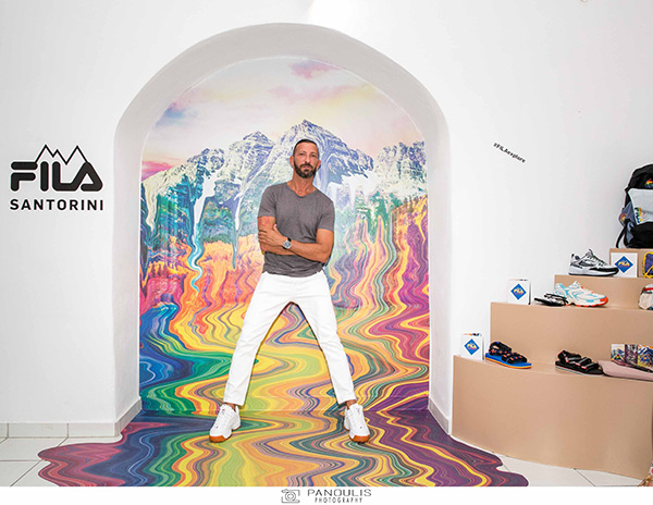 Η παρουσίαση της FILA Explore Collection στη Σαντορίνη