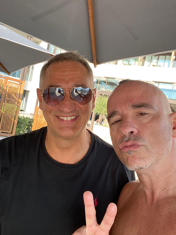 Eros Ramazzotti at Amara Hotel Cyprus