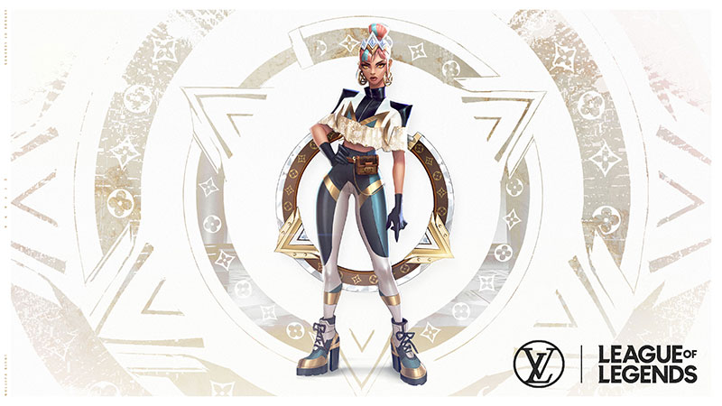 Η Louis Vuitton σχεδιάζει για την μπάντα "True Damage" του videogame "League of Legends"