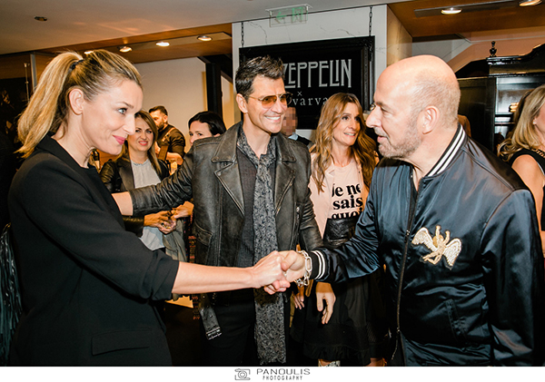 Ο John Varvatos αποκάλυψε τη Led Zeppelin capsule collection Κάτια Ζυγούλη, Σάκης Ρουβάς, John Varvatos