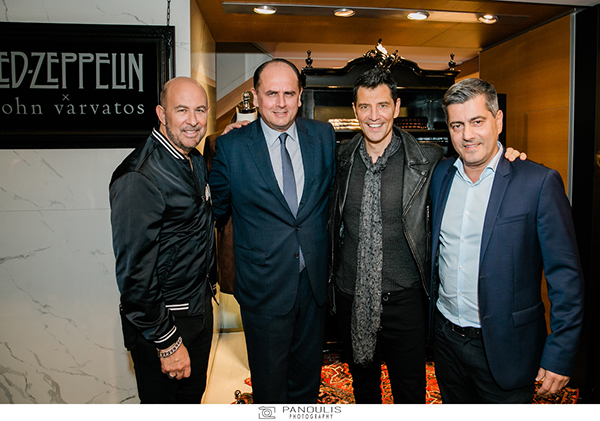 Ο John Varvatos αποκάλυψε τη Led Zeppelin capsule collection