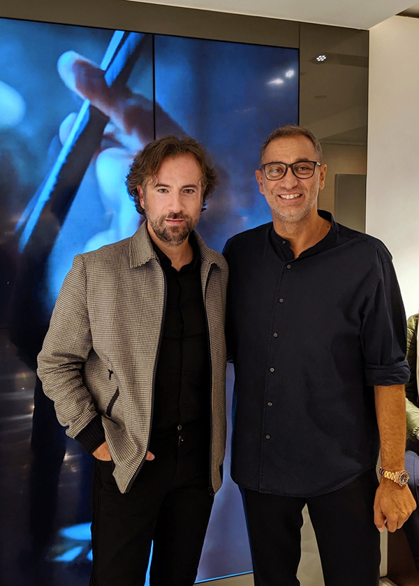 Ο John Varvatos αποκάλυψε τη Led Zeppelin capsule collection Κωστής Μαραβέγιας, Γιώργος Ντάβλας