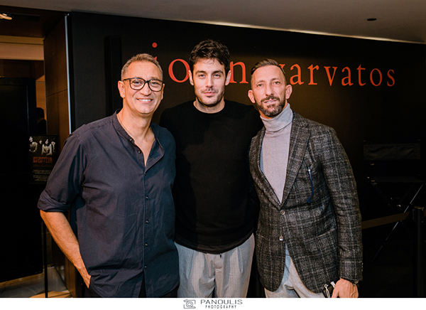 Ο John Varvatos αποκάλυψε τη Led Zeppelin capsule collection Γιώργος Ντάβλας, Κώστας Μαρτάκης, Χάρης Ντάβλας