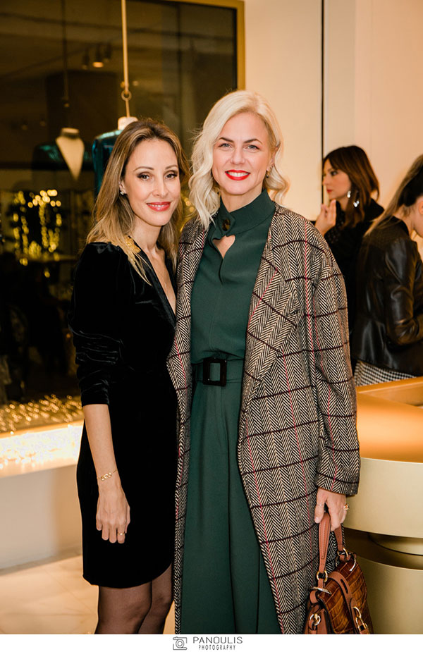 Το Opening του Aesthet Flagship Store Αλεξάνδρα Ζάκκα-Χαλκιά, Χριστίνα Κοντοβά