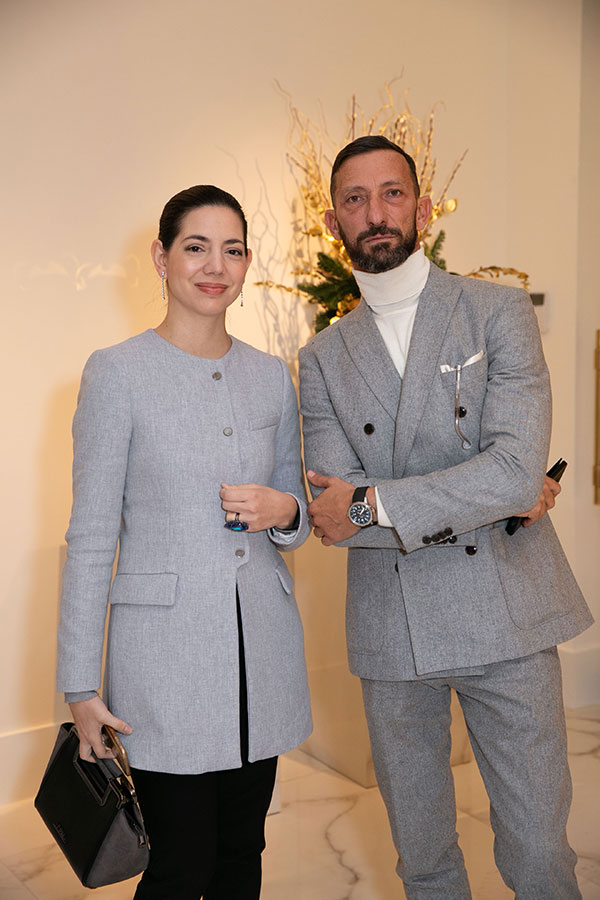 Το Opening του Aesthet Flagship Store Terry Παγανοπούλου, {Vesper} editor in chief, Χάρης Ντάβλας