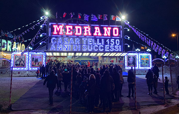 Η Μαριέττα Χρουσαλά επισκέφθηκε το Ιταλικό CIRCO MEDRANO