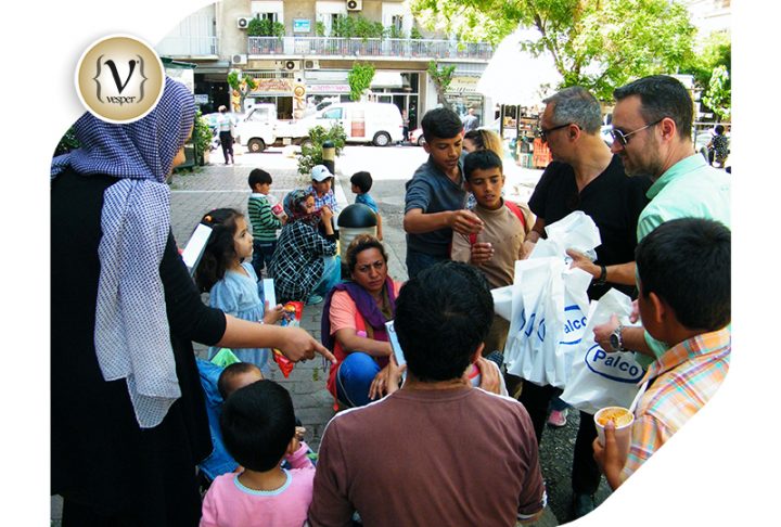 Η Palco στο πλευρό των προσφύγων