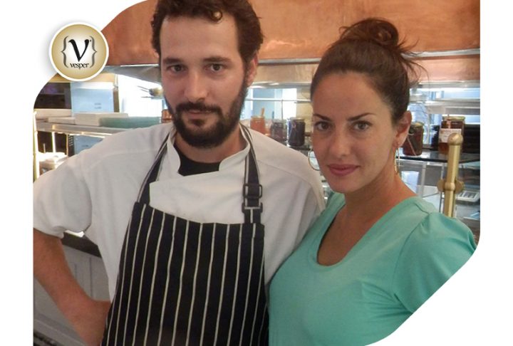 Η Εύη Αδάμ στο εστιατόριο Νεράντζι