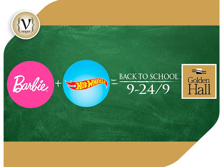 H Barbie & τα Hot Wheels σας περιμένουν στα Golden Hall