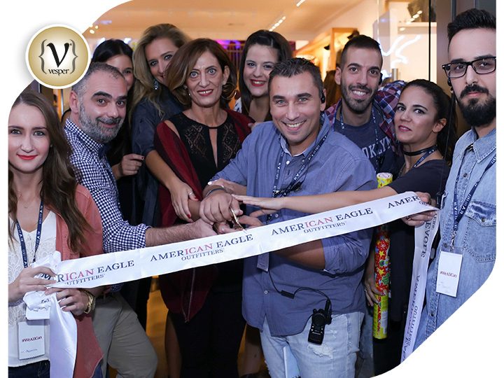 Εγκαίνια American Eagle στην Ερμού