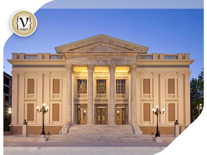 Το Δημοτικό Θέατρο Πειραιά φωταγωγείται σε ροζ χρώμα για την Παγκόσμια Εκστρατεία Ενημέρωσης για τον Καρκίνο του Μαστού της Estee Lauder