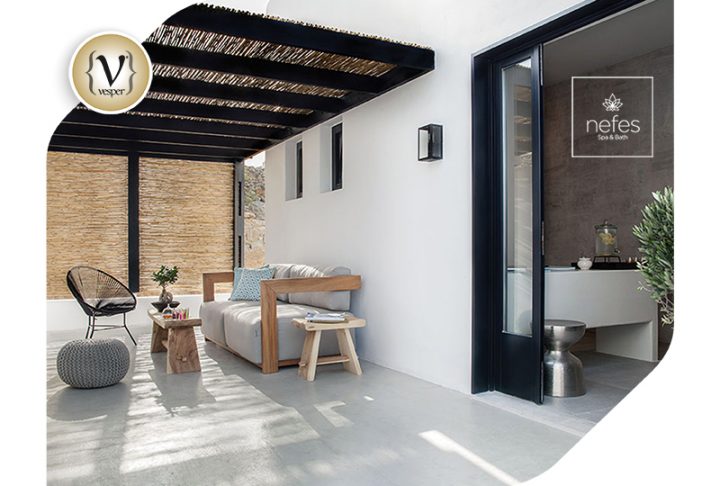 Γνωστή ηθοποιός χαλαρώνει στο Nefes Spa & Bath στην Μύκονο