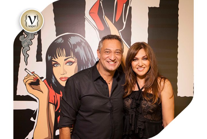 Καίτη Γαρμπή και Στέλλα Καλλή στο νυχτερινό κέντρο 