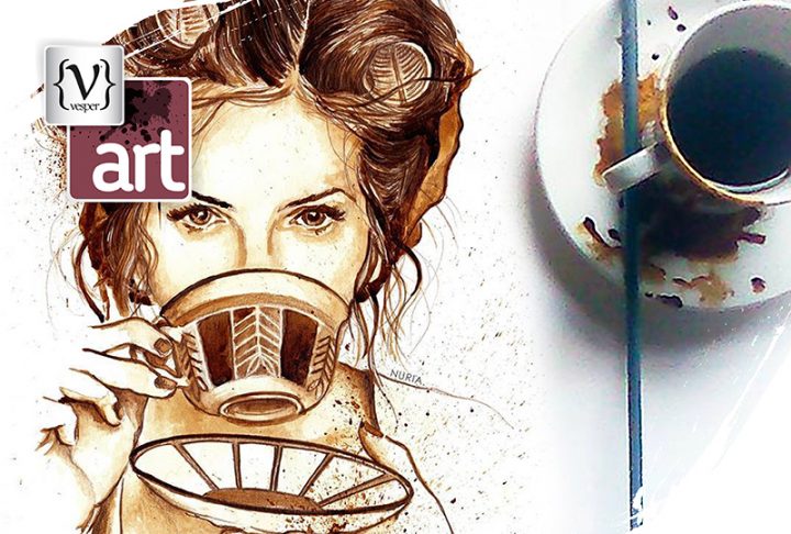 Τα εκπληκτικά πορτρέτα της Nuriamarq από καφέ