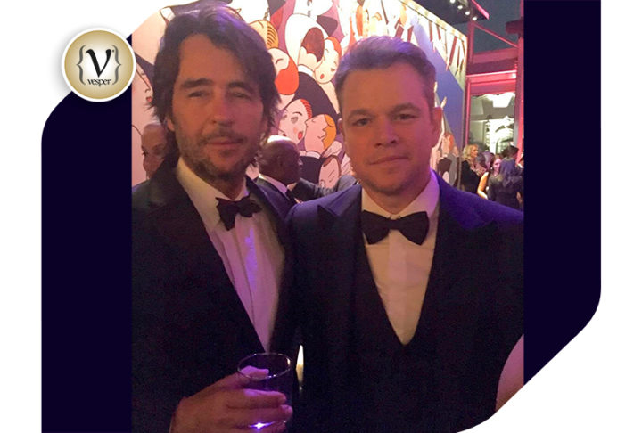 Ο Κωνσταντίνος Γέρου στο party του Vanity Fair 2017