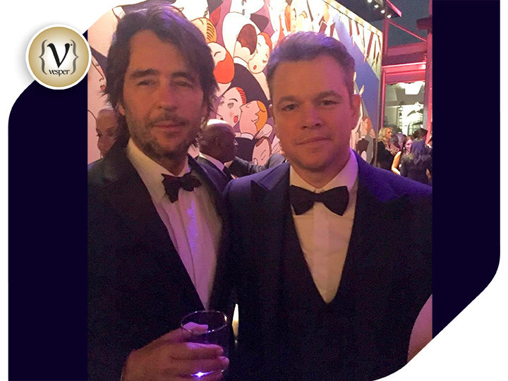 Ο Κωνσταντίνος Γέρου στο party του Vanity Fair 2017