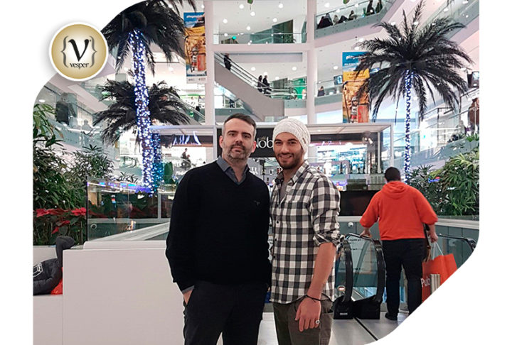 Ο Μάνος Ιωάννου στο εμπορικό κέντρο ATHENS METRO MALL