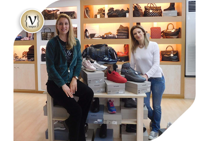 Η Έλενα Ντάβλα στο εκπτωτικό κατάστημα Luxury Brands GM4U