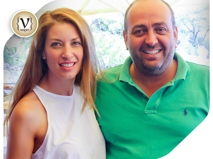 Η Άντζελα Ευριπίδη στο ξενοδοχείο Sirene Blue Resort στον Πόρο